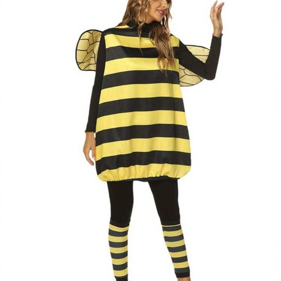Kids Bumblebee Costume - Yellow and Black - Picture 2 of 10